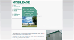 Desktop Screenshot of mobilease.ca